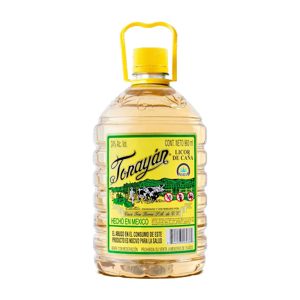 Licor de caña Tonayan 960ml 